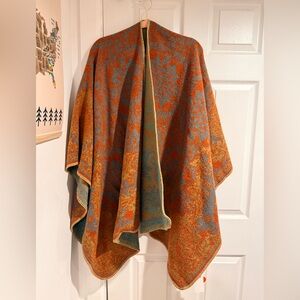 Cider ALL OVER PRINT WINTER WARM SHAWL